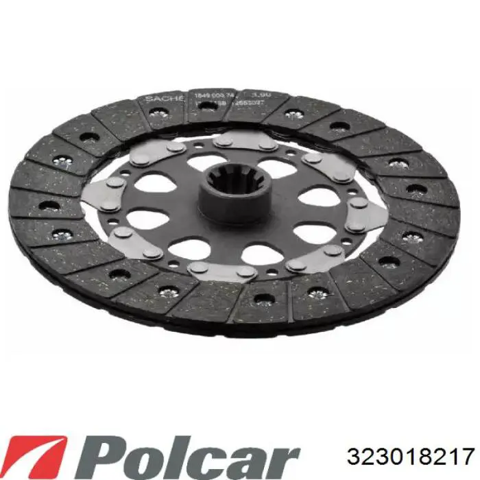 323 0182 17 Polcar диск сцепления