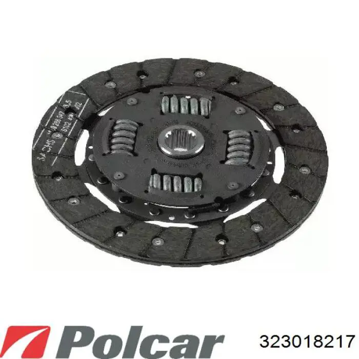 323018217 Polcar Диск сцепления ведомый