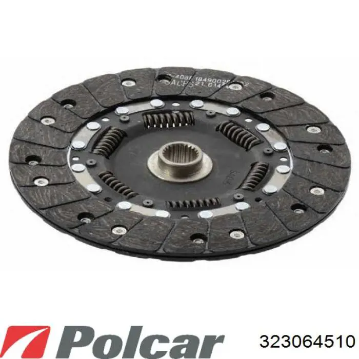 323 0645 10 Polcar диск сцепления
