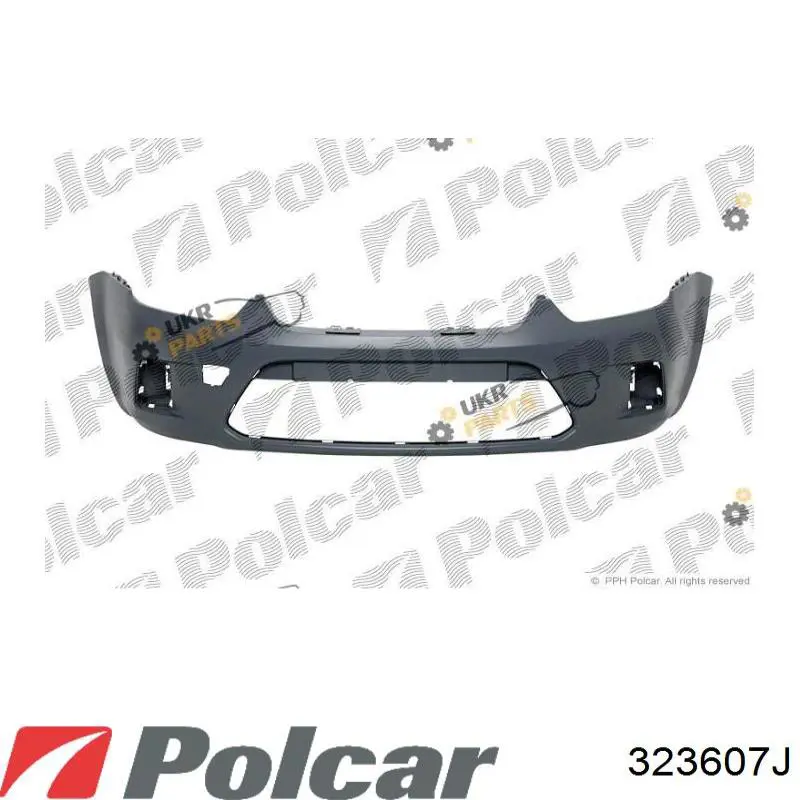 Передний бампер 323607J Polcar