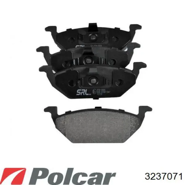 Бампер передний, верхняя часть 3237071 Polcar