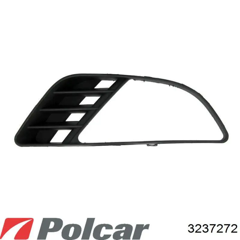 3237272 Polcar Заглушка ПТФ бампера переднего правая