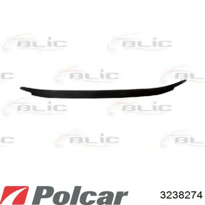 3238274 Polcar Передняя заглушка бампера буксировочного крюка