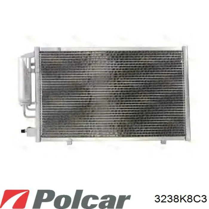 3238K8C3 Polcar радиатор кондиционера