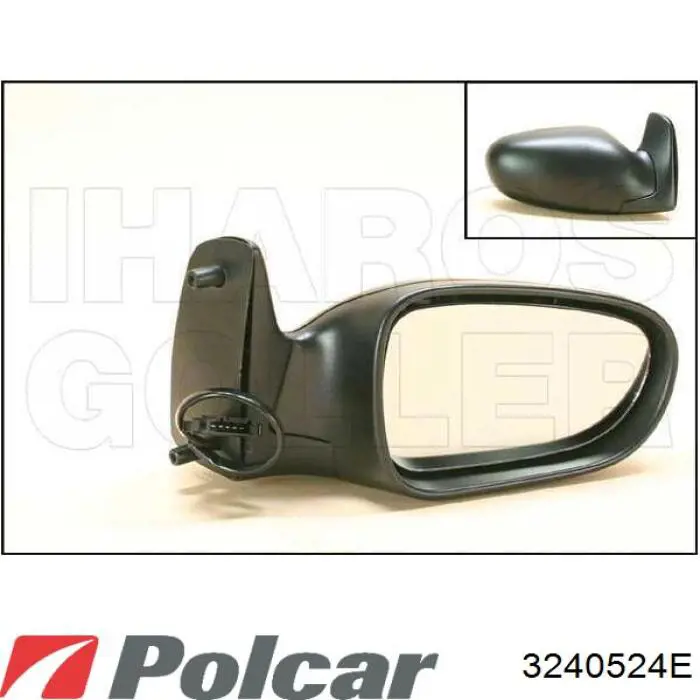 Наружное зеркало правое Signeda VFDM1105ER цена, от 56.31 USD