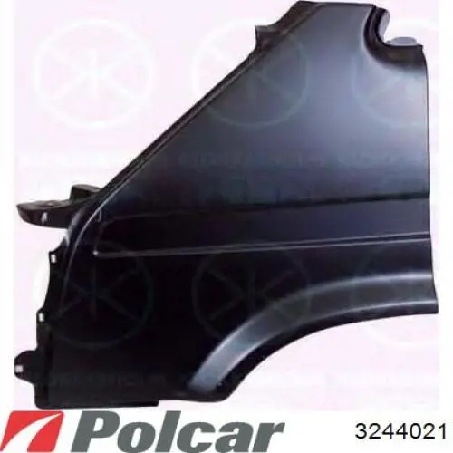Крыло переднее правое 3244021 Polcar