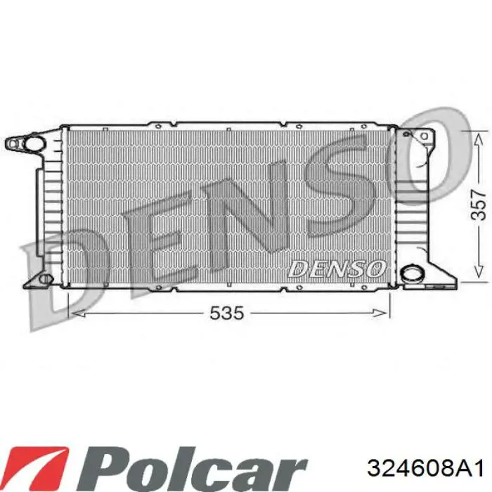 Купить 7138208 Ford Радиатор водяной