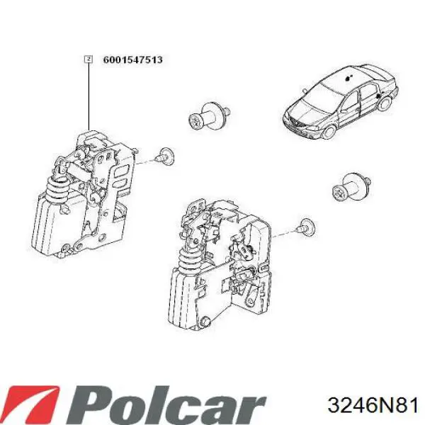 3246N81 Polcar Радиатор отопителя салона