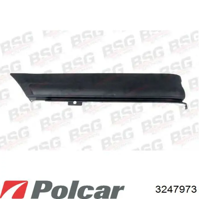 3247973 Polcar Клык заднего бампера левый