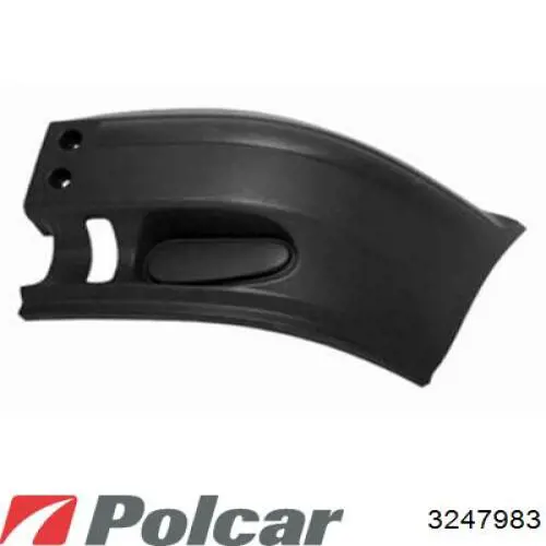 3247983 Polcar Бампер задний, правая часть