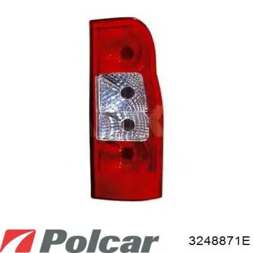 Фонарь задний левый 3248871E Polcar