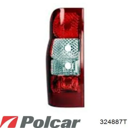 Фонарь задний левый 324887T Polcar