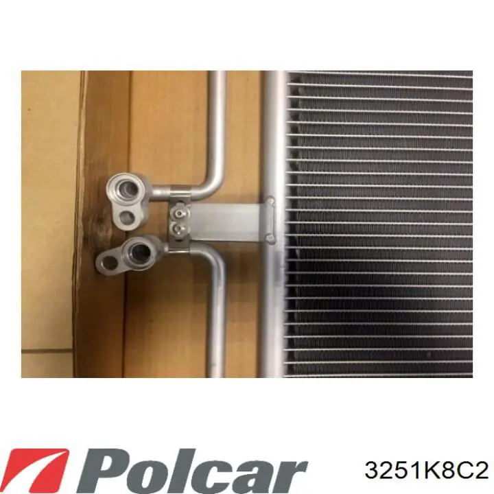3251K8C2 Polcar radiador de aparelho de ar condicionado