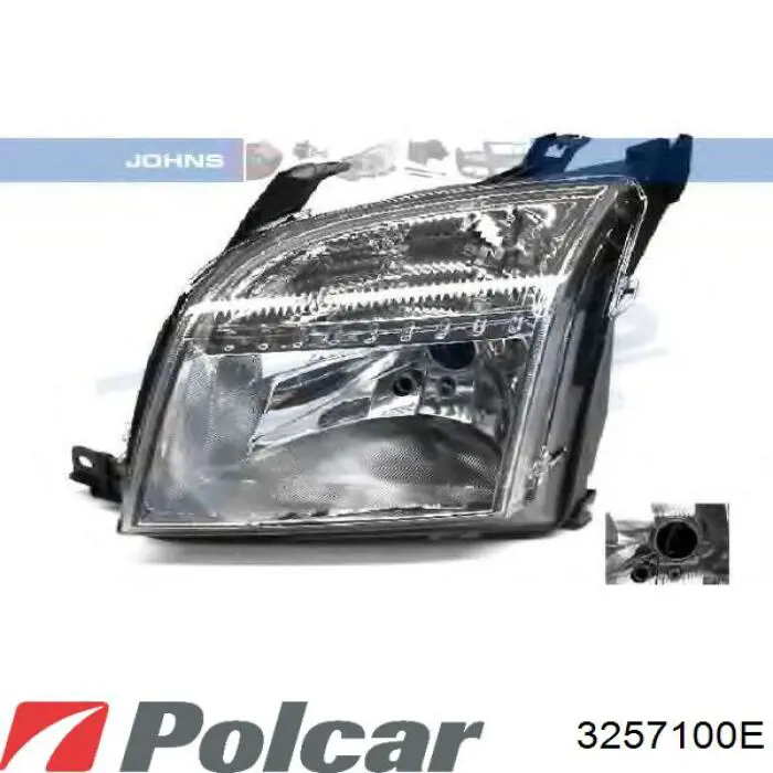 Фара правая 3257100E Polcar