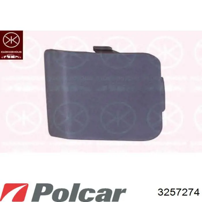 3257274 Polcar Заглушка ПТФ бампера переднего правая