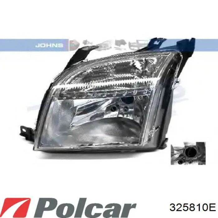 Фара правая 325810E Polcar