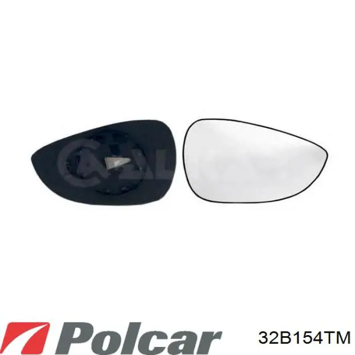 32B154TM Polcar накладка (крышка зеркала заднего вида левая)