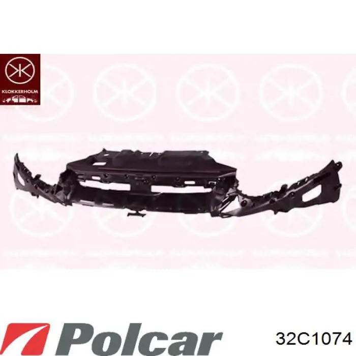 32C1074 Polcar Кронштейн бампера переднего центральный