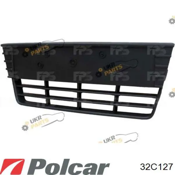 32C127 Polcar решетка бампера переднего центральная