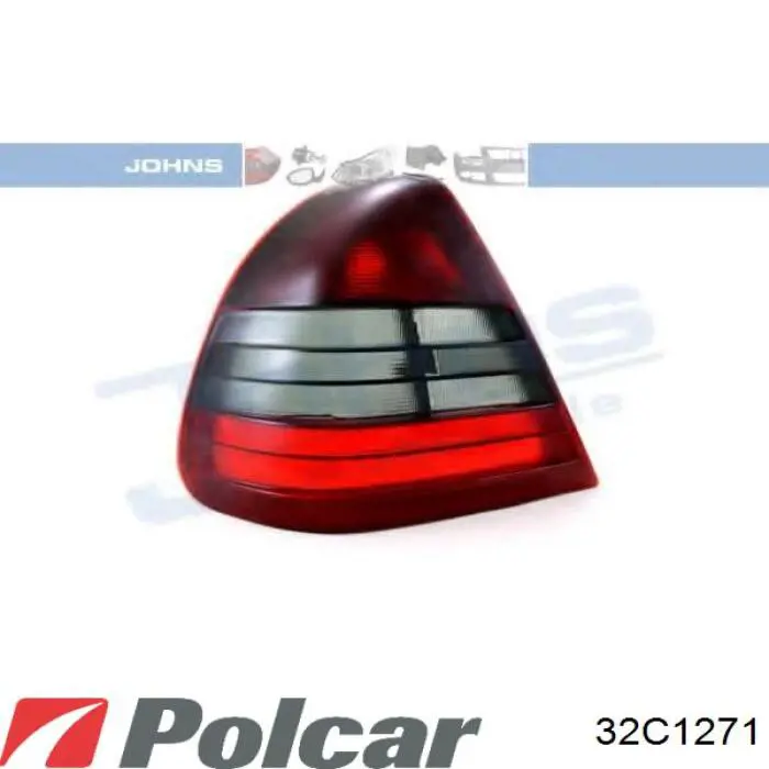 Решетка бампера переднего левая 32C1271 Polcar