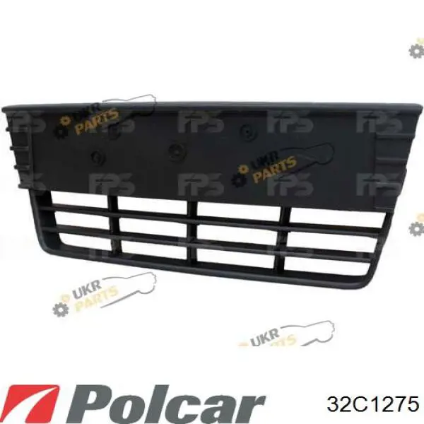32C1275 Polcar решетка бампера переднего центральная