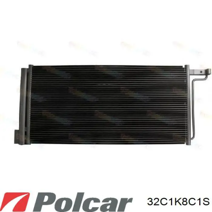 32C1K8C1S Polcar радиатор кондиционера