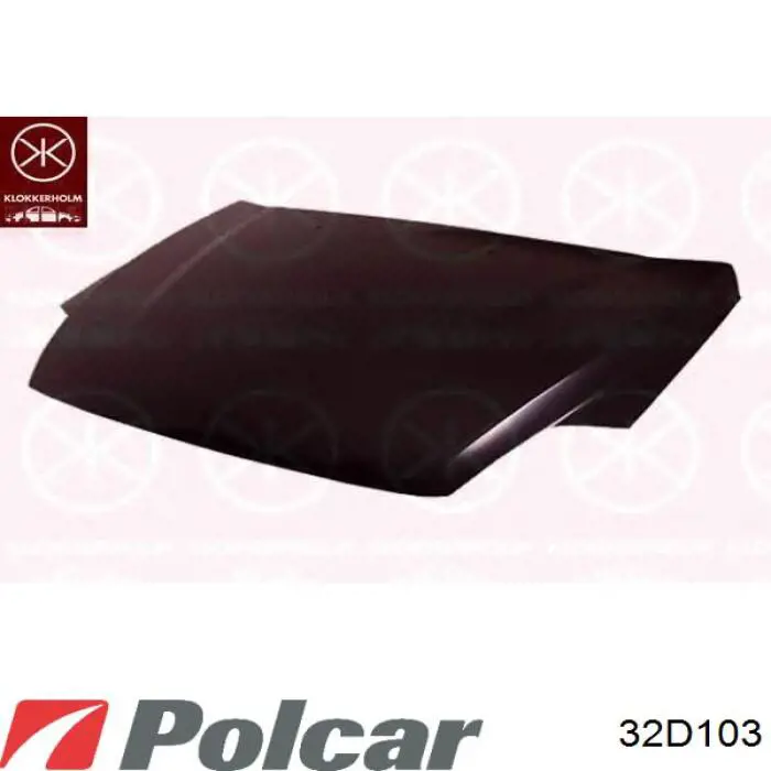 Капот Polcar 32D103 цена, от 160.10 USD