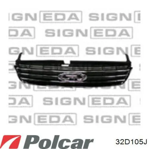 Купить 1747634 Ford Решетка радиатора