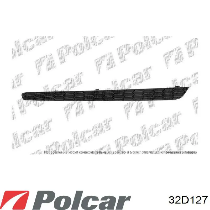 32D127 Polcar Решетка переднего бампера