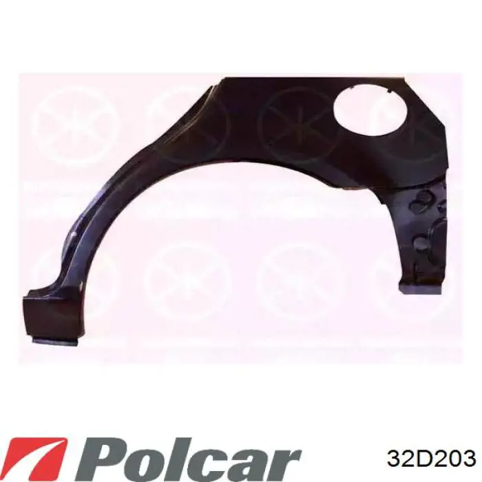 32D203 Polcar Капот