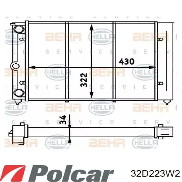 32D223W2 Polcar 