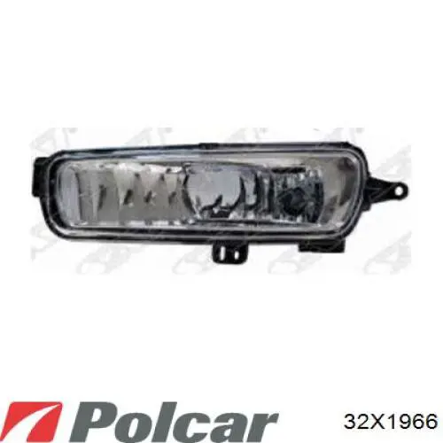 Купить 32X1966 Polcar Направляющая заднего бампера правая