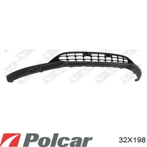 Бампер задний, правая часть 5221716 Ford
