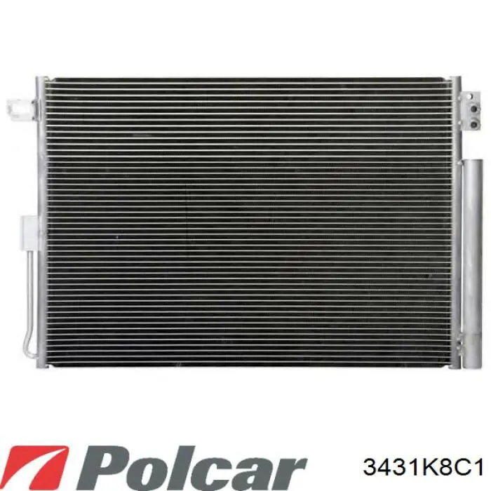 Купить 3431K8C1 Polcar Радиатор системы охлаждения кондиционера
