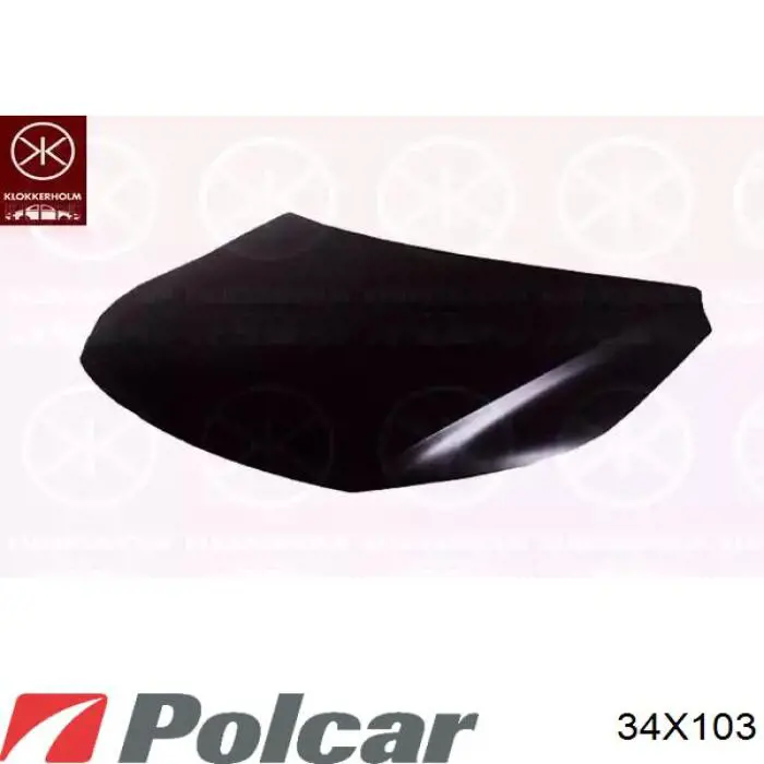 Капот 34X103 Polcar