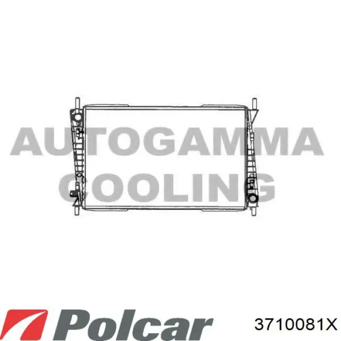 Радиатор охлаждения двигателя Profit 17400610 цена, от 83.85 USD