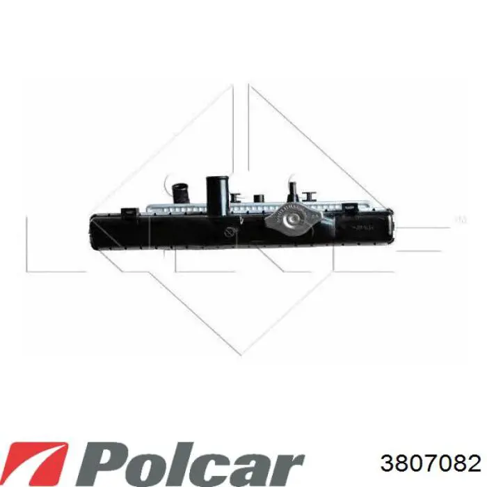 Купить 3807082 Polcar Радиатор водяной