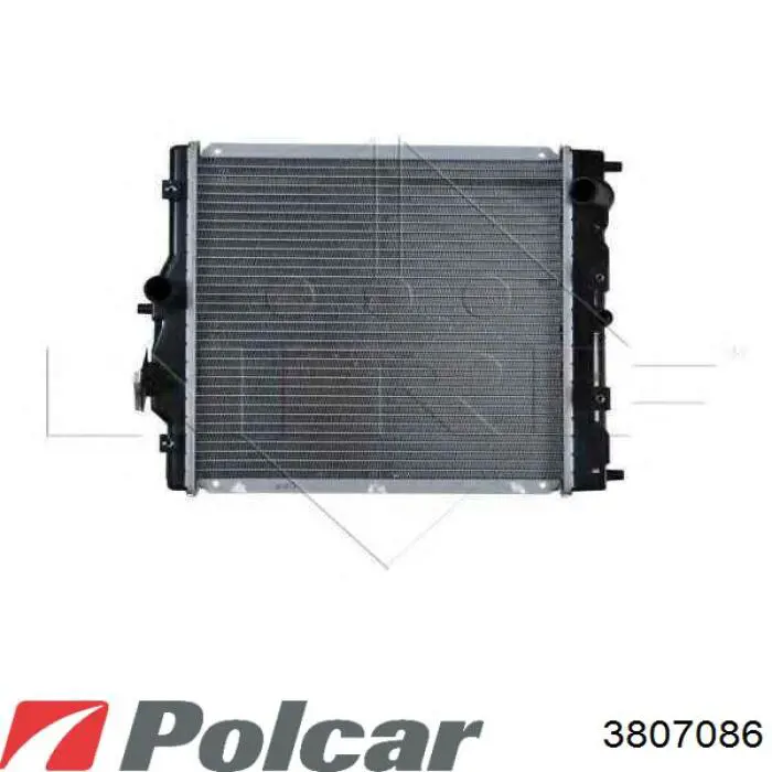Радиатор 3807086 Polcar