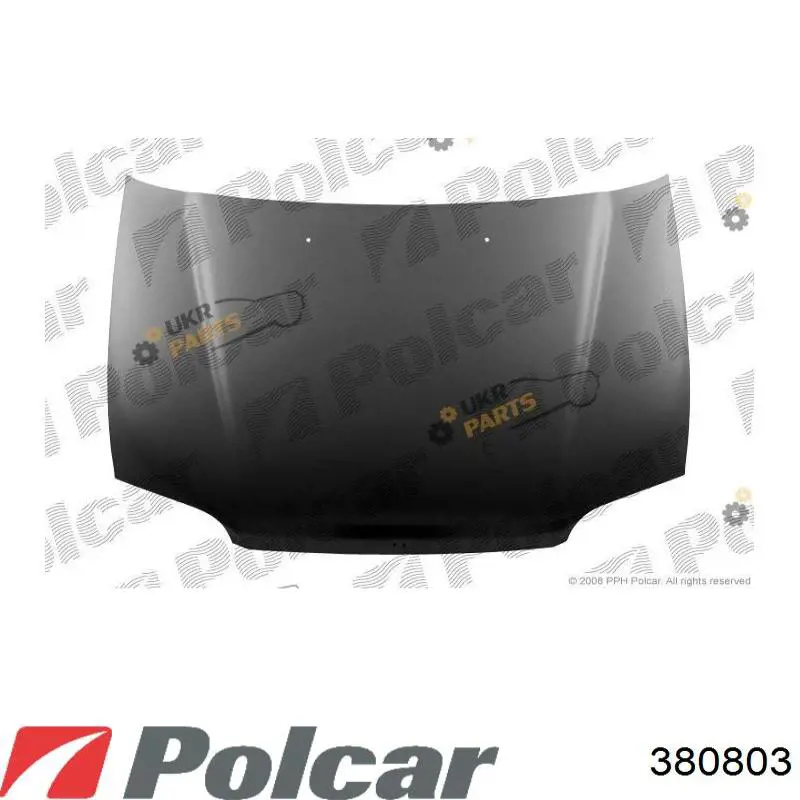 Капот 380803 Polcar