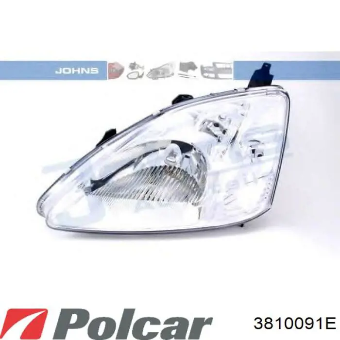 3810091E Polcar Фара