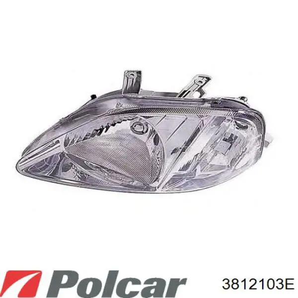Правая блок фара Polcar 3812103E цена, от 89.45 USD