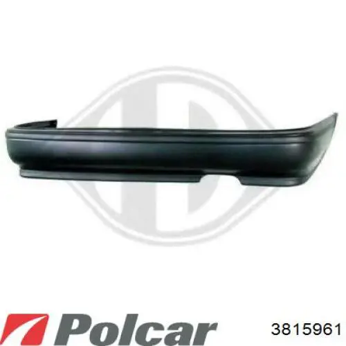 3815961 Polcar Задний бампер