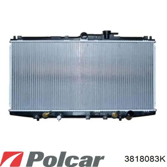 3818083K Polcar радиатор