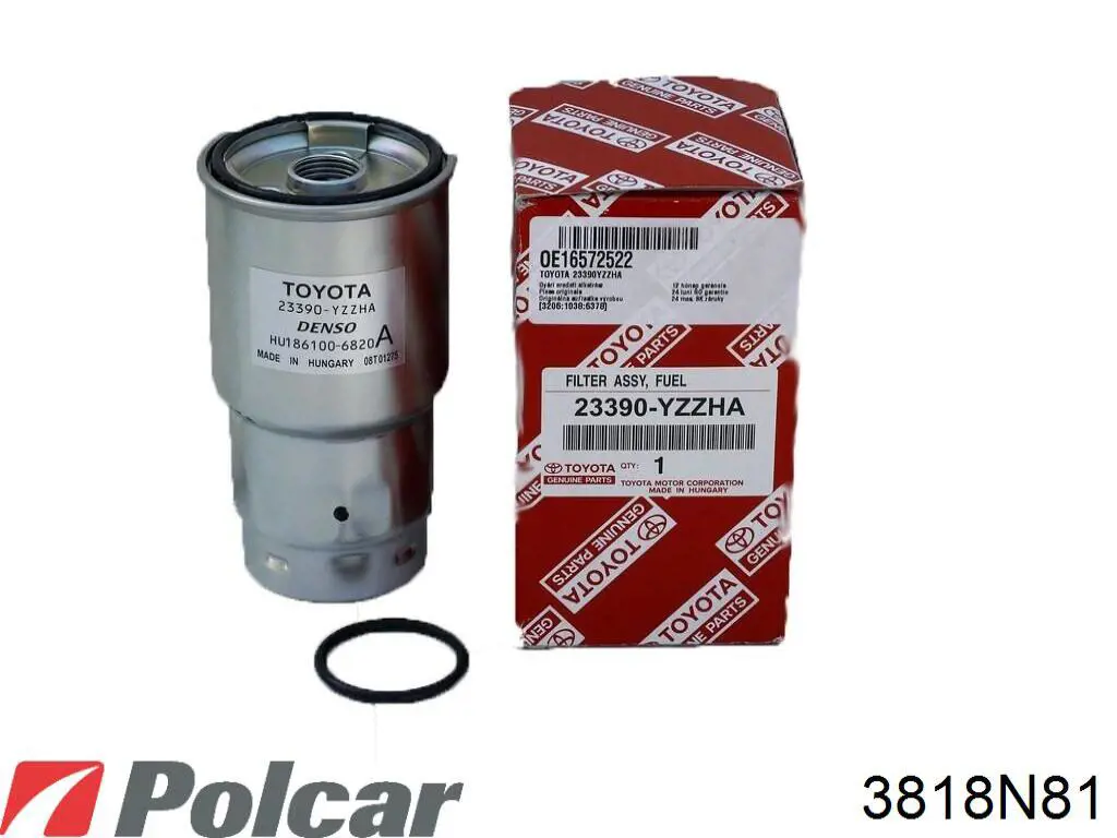 3818N81 Polcar радиатор печки