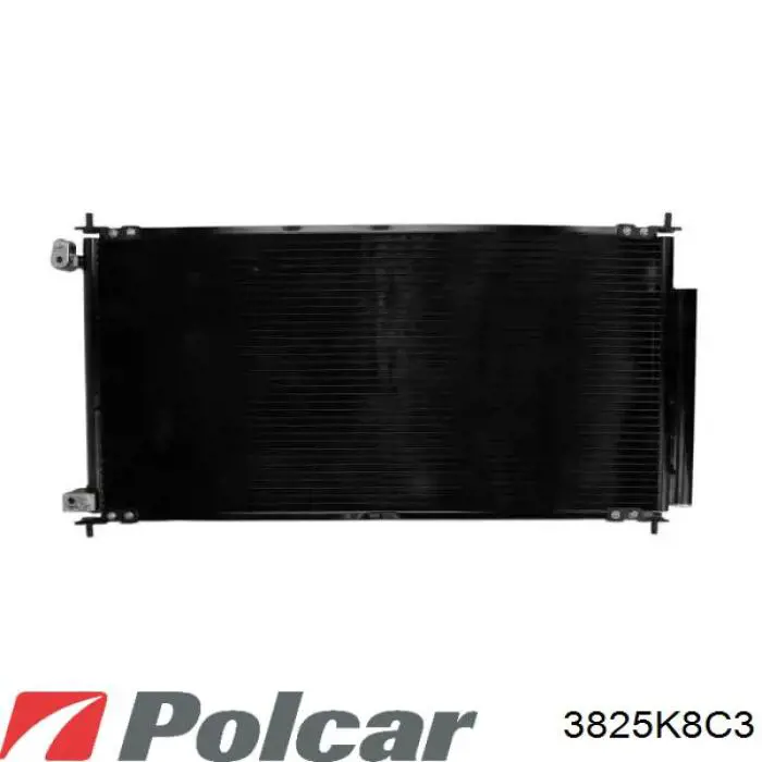 Радиатор кондиционера 3825K8C3 Polcar