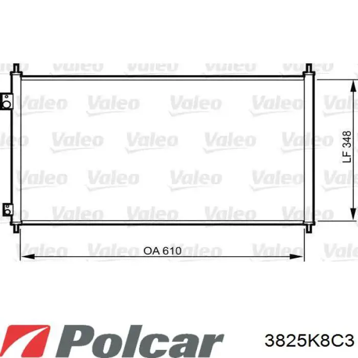 3825K8C3 Polcar Конденсатор