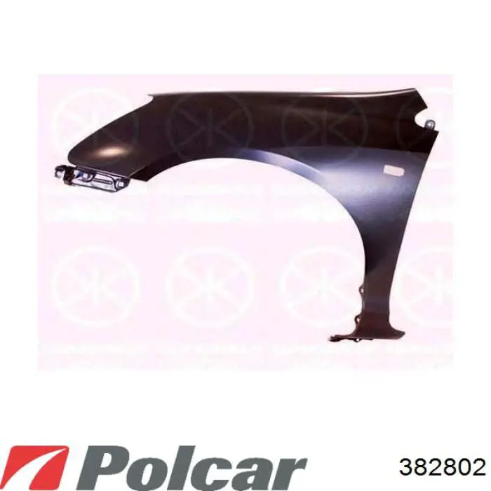 Крыло переднее правое 382802 Polcar