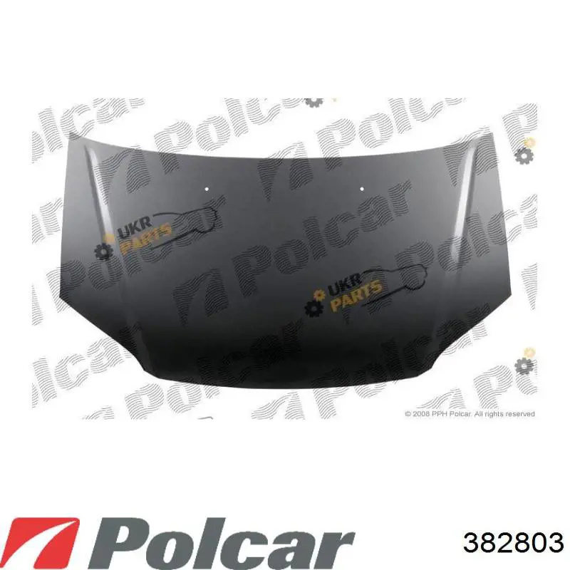 Капот 382803 Polcar