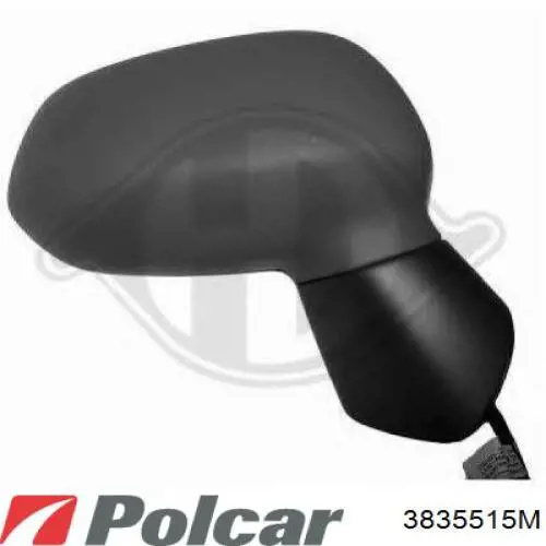 Левое боковое зеркало 3835515M Polcar