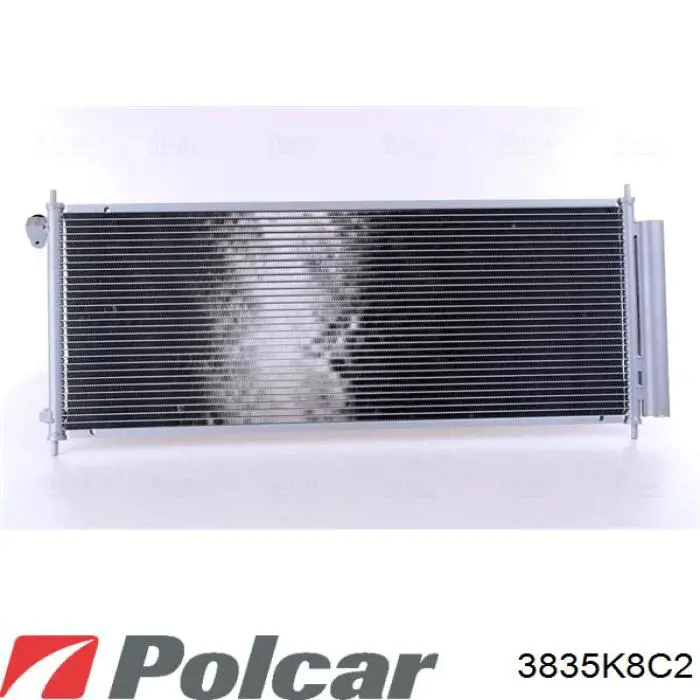 Купить 3835K8C2 Polcar Радиатор системы охлаждения кондиционера